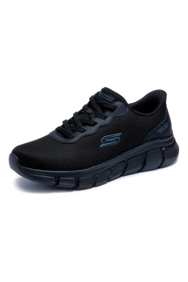 Skechers Slip Nero 4209830 miniatura 2
