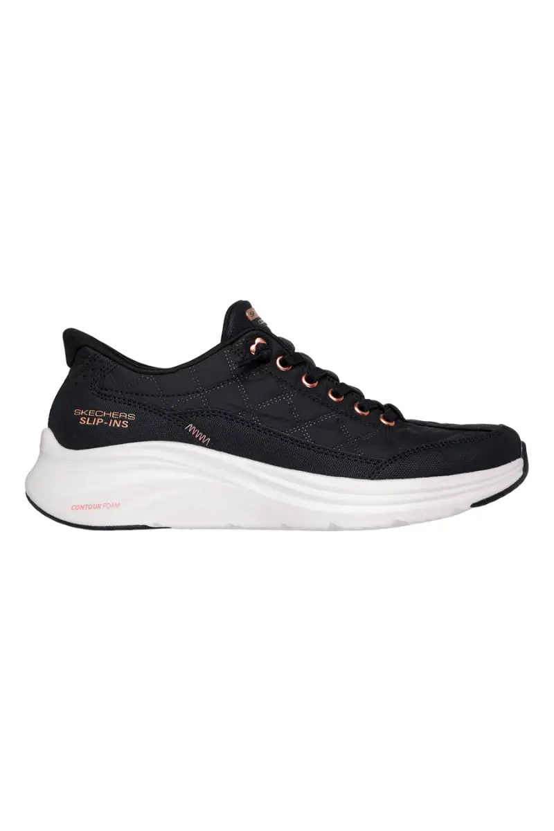 Sneakers nere slip-ins con memory foam Skechers Contour foam [BLACK]