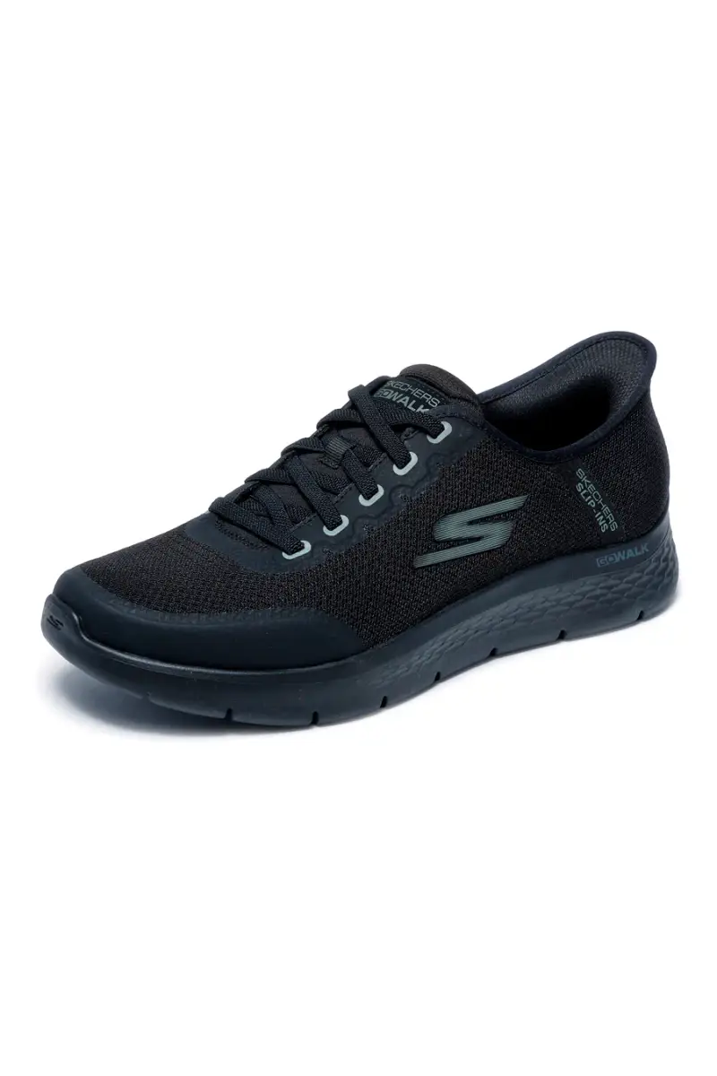 Skechers Slip Nero 4117595 miniatura 2