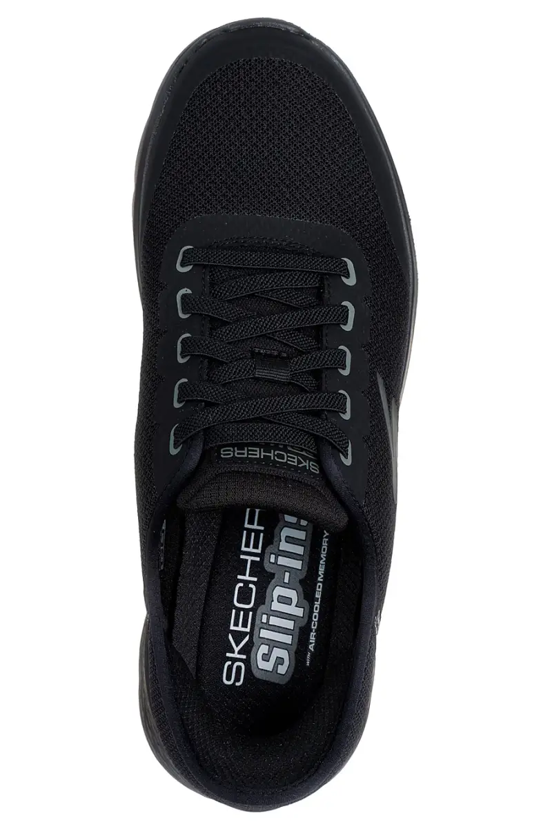 Skechers Slip Nero 4117595 miniatura 3