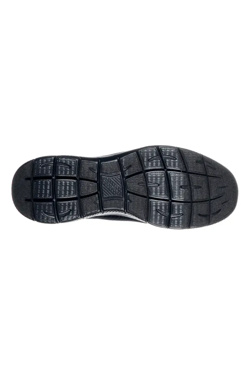 Sneakers Nere Vegan Con Tomaia in Mesh SKECHERS SUMMITS [NERO] miniatura 5