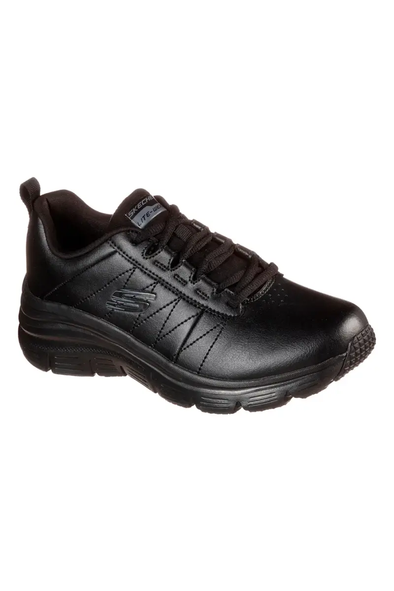 Sneakers nero Memory Foam Skechers Fashion Fit Effortless [NERO] miniatura 2