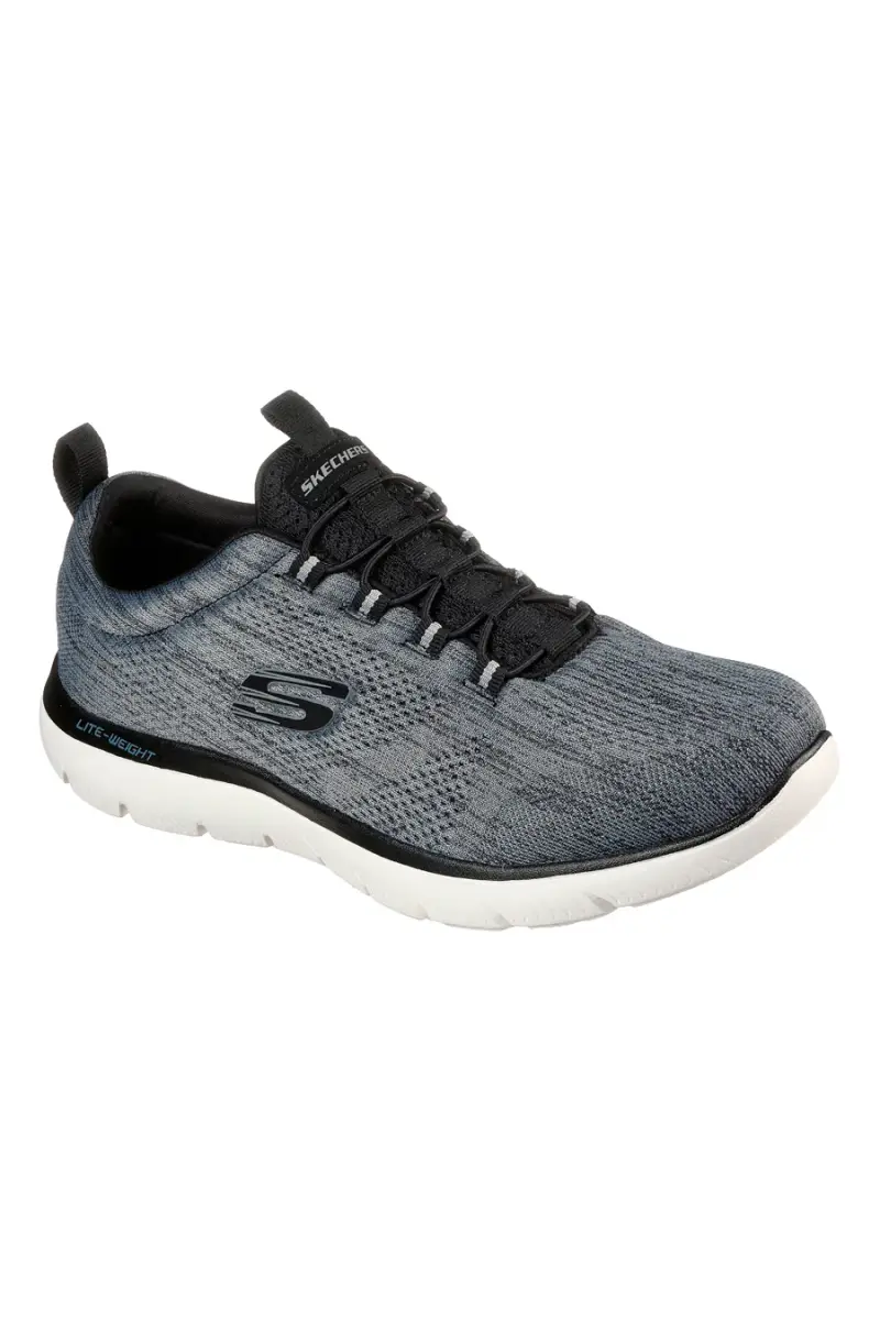 Skechers Slip Grigio 4014819 miniatura 2