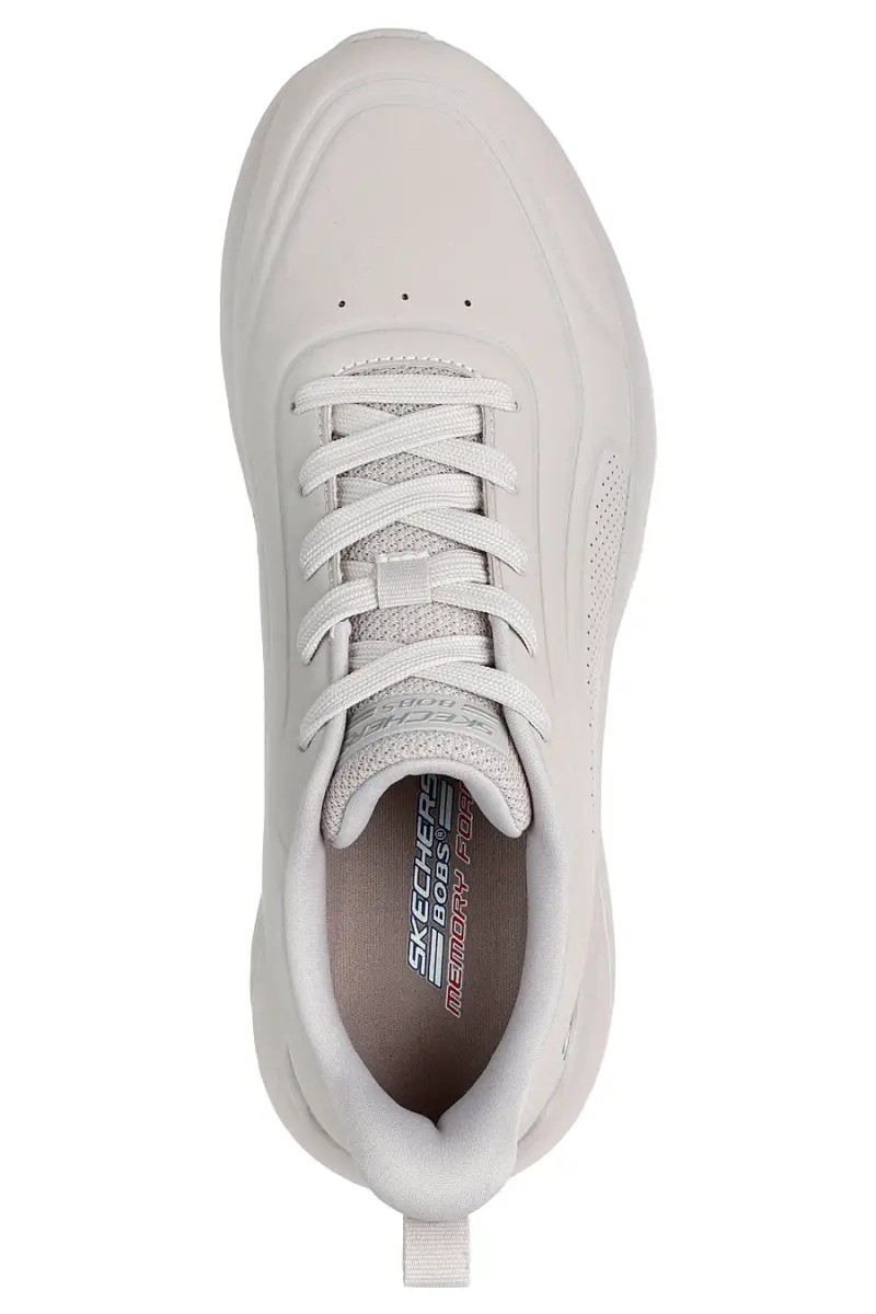 Sneakers off white suola wave Skechers BOBS Squad Waves Rush ten [OFF WHITE] miniatura 5