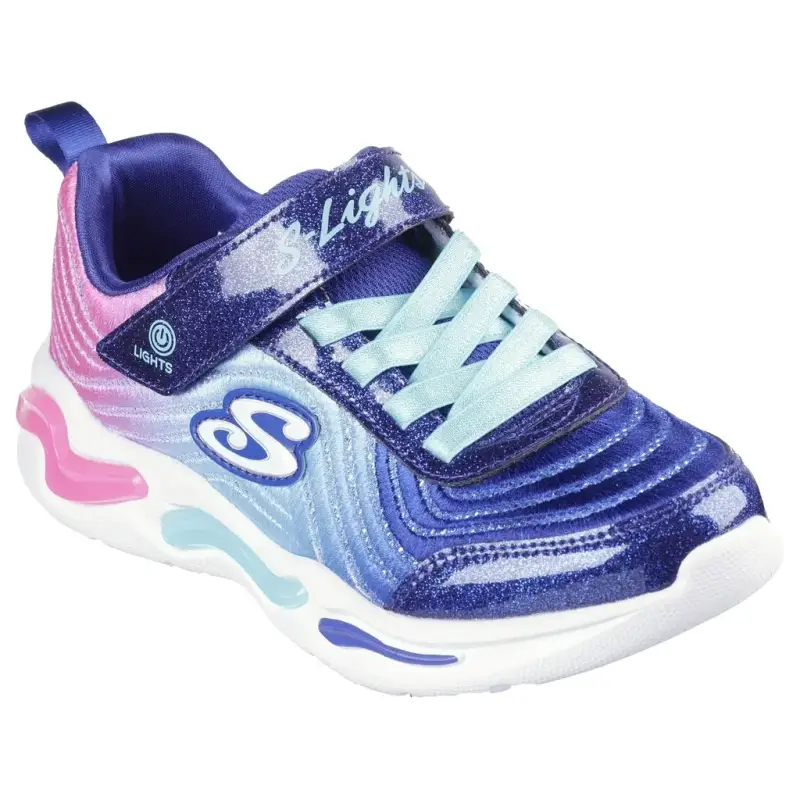 Sneakers per bambini Skechers Wavy Beams Light Up