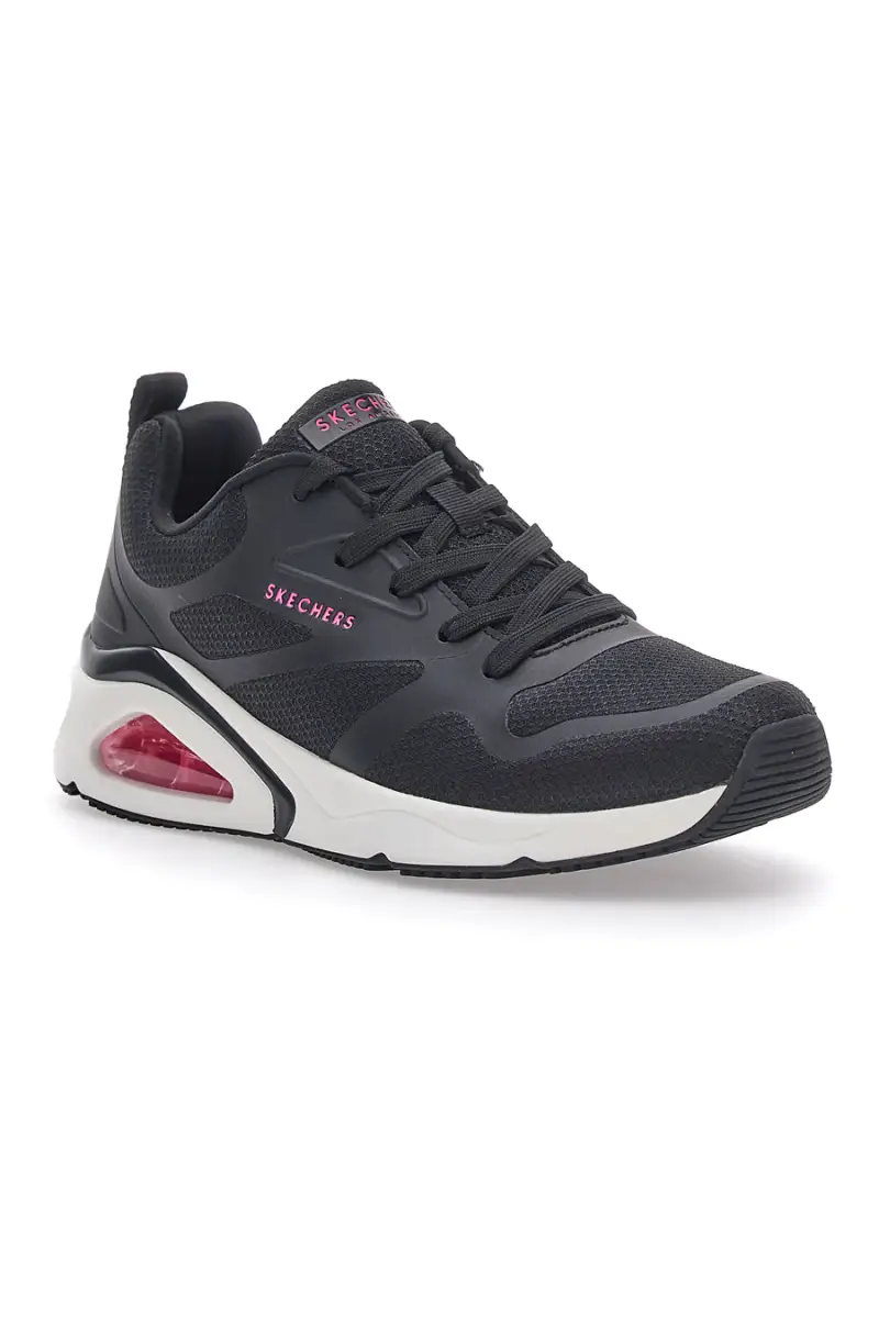 Sneakers Platform Skechers Revolution Airy Nere [NERO] miniatura 2
