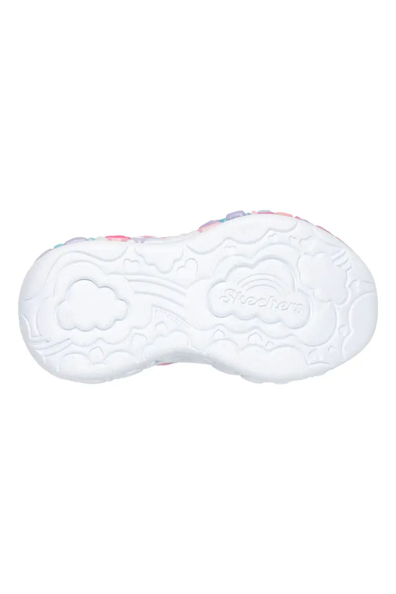 Sneakers rosa con luci e glitter Skechers Eternal Heart Lights [LPMT] miniatura 4