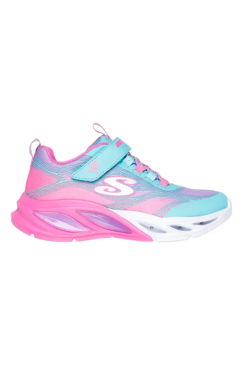 Sneakers Rosa e Azzurre Skechers S-Lights Cosmic Glow [BLUE