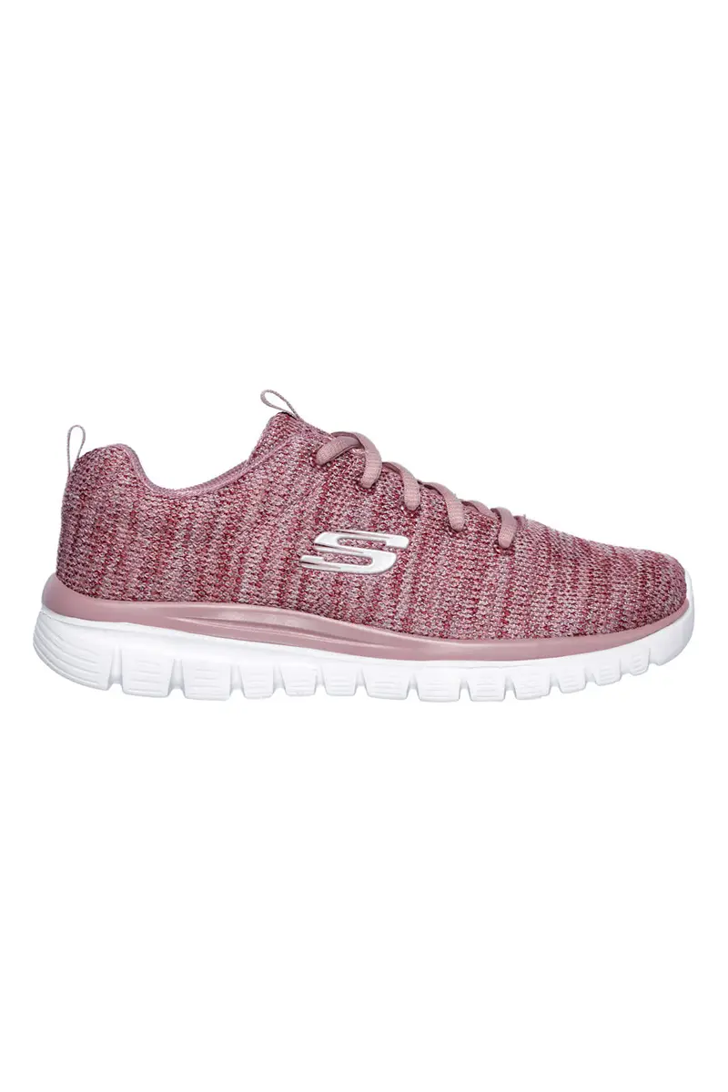 Sneakers Rosa SKECHERS Graceful - Twisted Fortune [MALVA]