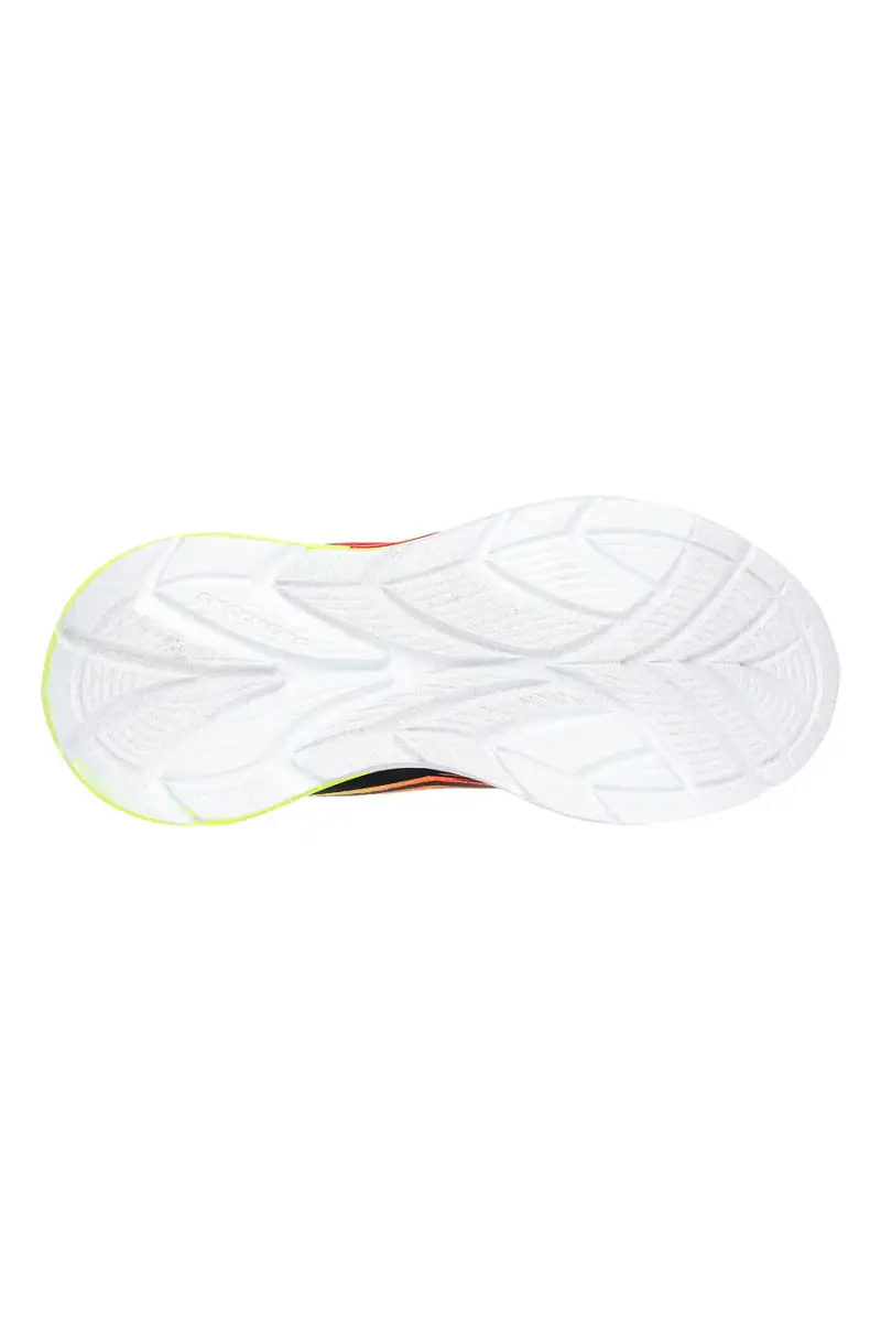 Sneakers rosse con luci chiusura a strappo Skechers Flex-Glow Ultra [NERO miniatura 3