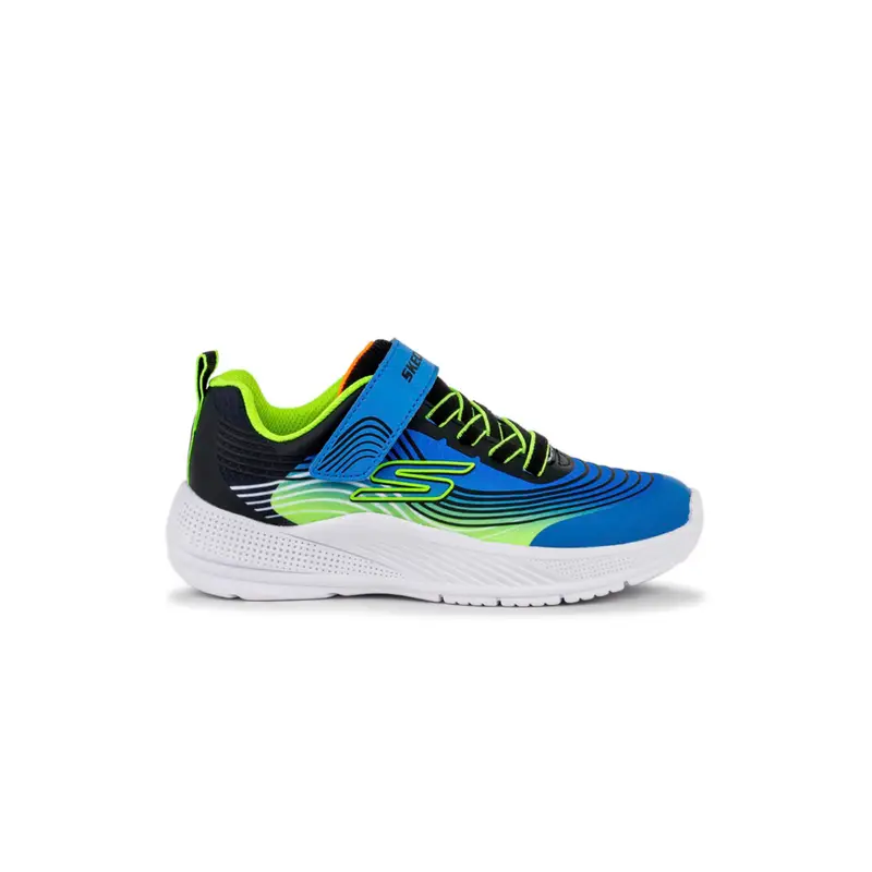 Sneakers running azzurre da bambino Microspec Advance