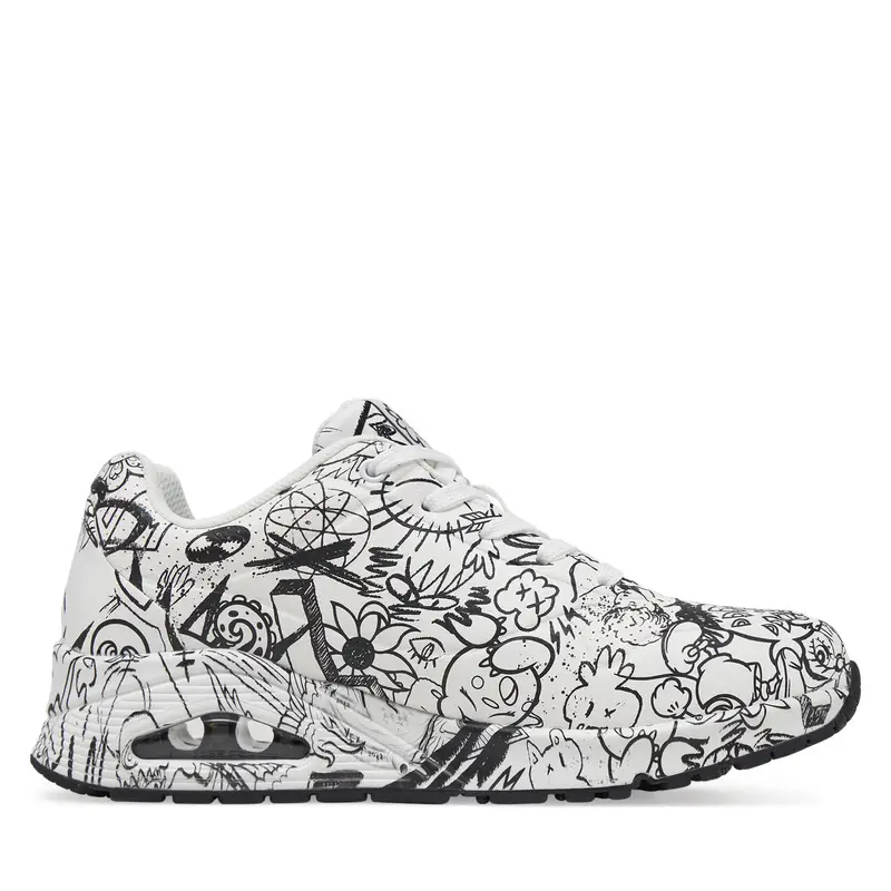 Sneakers Skechers 177972/WBK Bianco