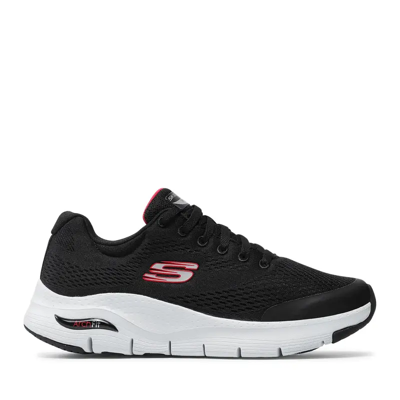 Sneakers Skechers Arch Fit 232040/BKRD Nero