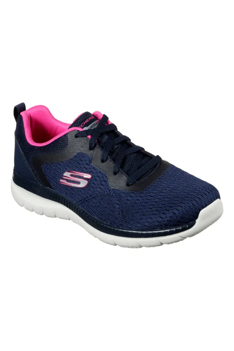 Sneakers Skechers Bountiful Quick Path Blu [BLU] miniatura 2