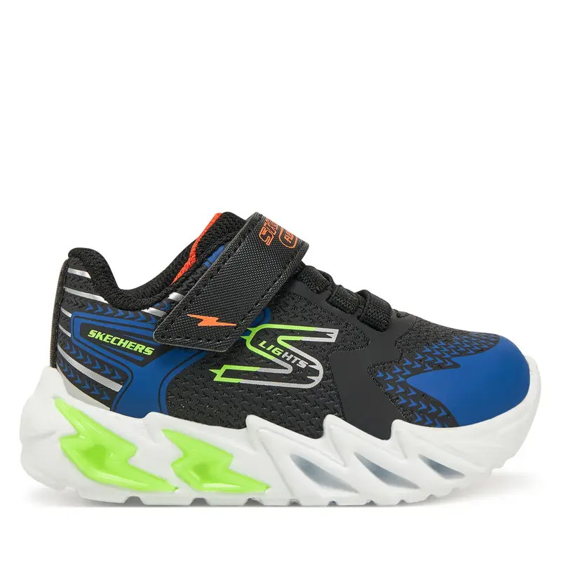 Sneakers Skechers Flex-Glow Bolt 400138N/BKBL Nero
