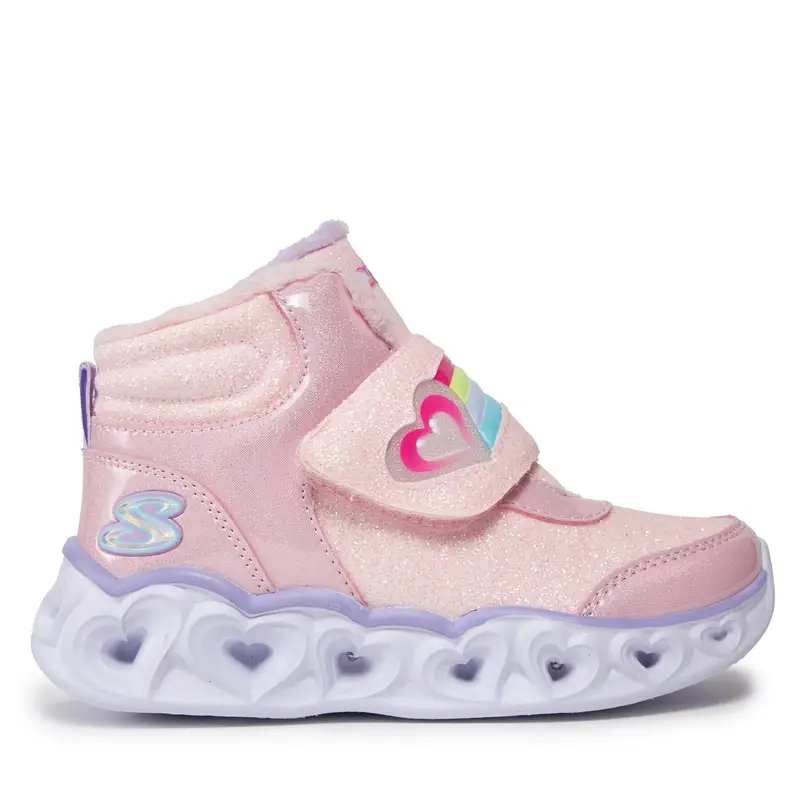Sneakers Skechers Heart Lights Brilliant Rainbow 302669L/PKLV Rosa