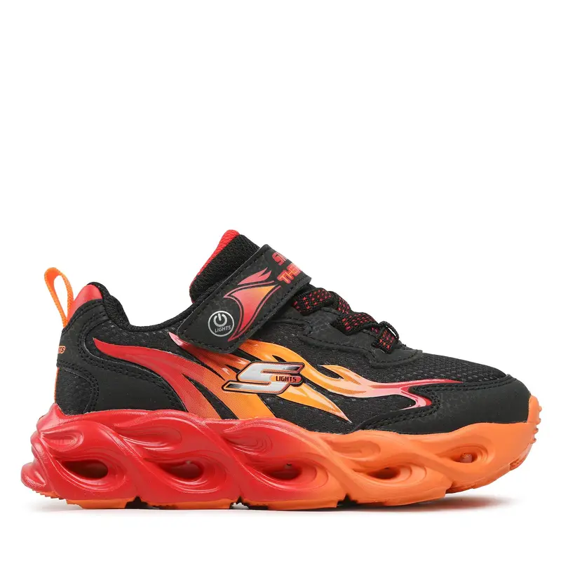 Sneakers Skechers Heat Flux 400103L/BKRD Nero