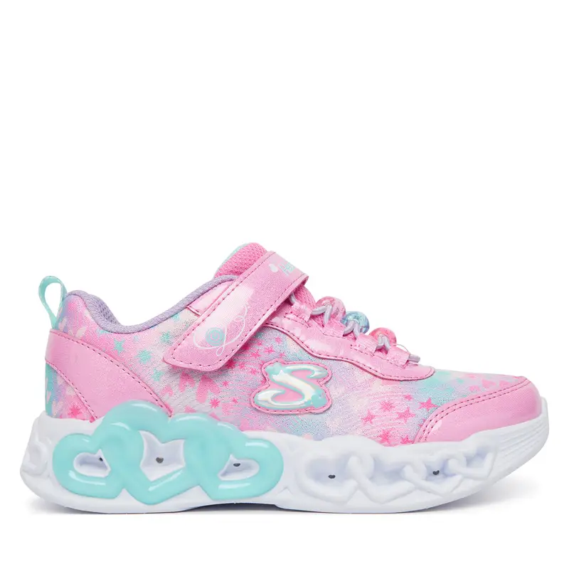 Sneakers Skechers Infinite Heart Lights 303261L/PKMT Rosa