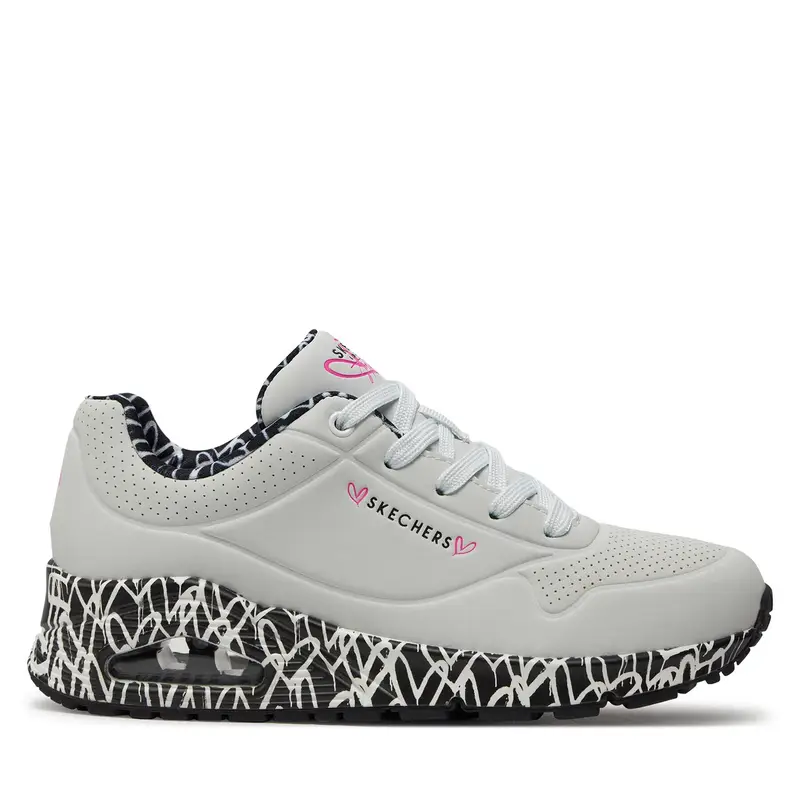 Sneakers Skechers Loving Love 155506/WBK Bianco