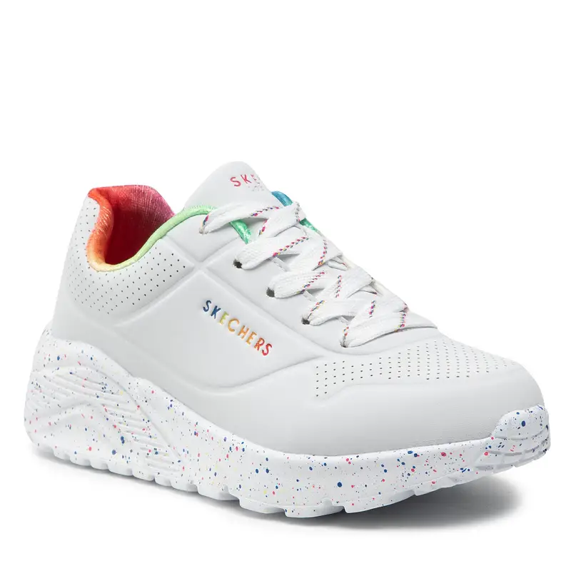 Sneakers Skechers Rainbow Speckle 310456L/WMLT Bianco