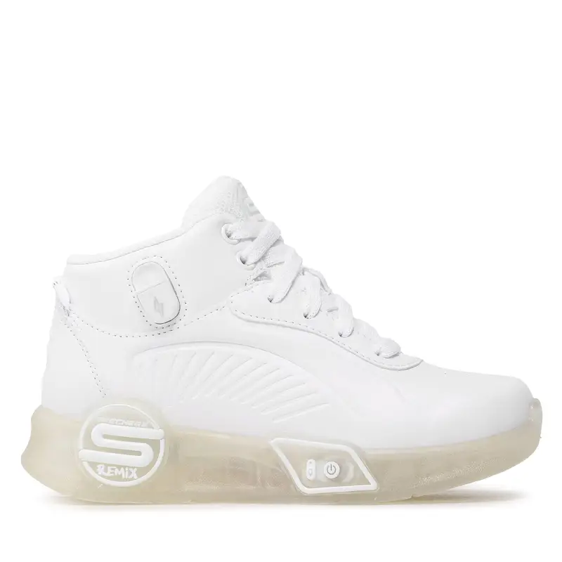 Sneakers Skechers S-Lights Remix 310100L/WHT Bianco