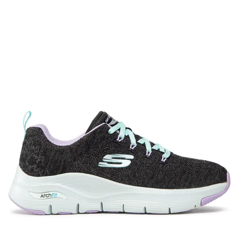 Sneakers Skechers Skechers Arch Fit Comfy Wave Grigio