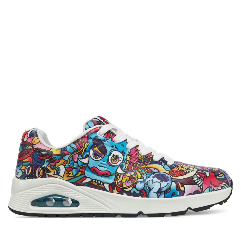 Sneakers Skechers Uno - Color Doodle 183500/MLT Multicolore