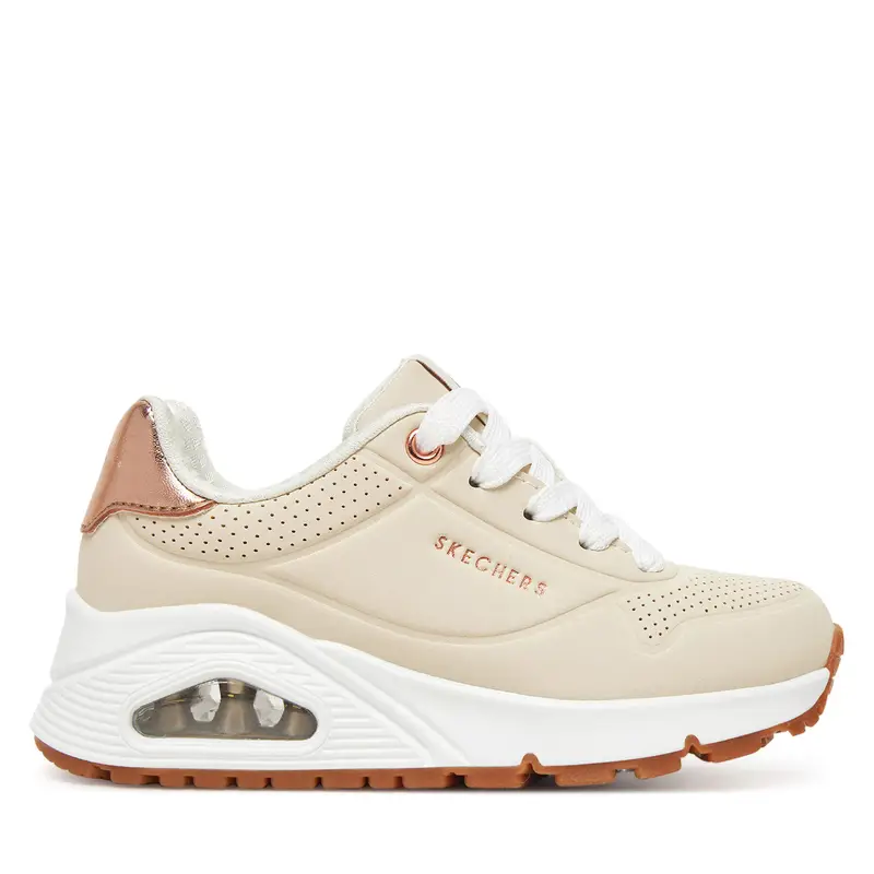 Sneakers Skechers Uno Gen1-Shimmer Away 310545L/NAT Beige