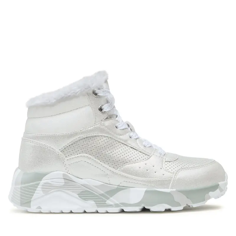 Sneakers Skechers Uno Lite Camo Dazzle 310485L/SLGY Argento