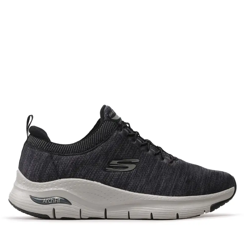 Sneakers Skechers Waveport 232301/BKGY Grigio