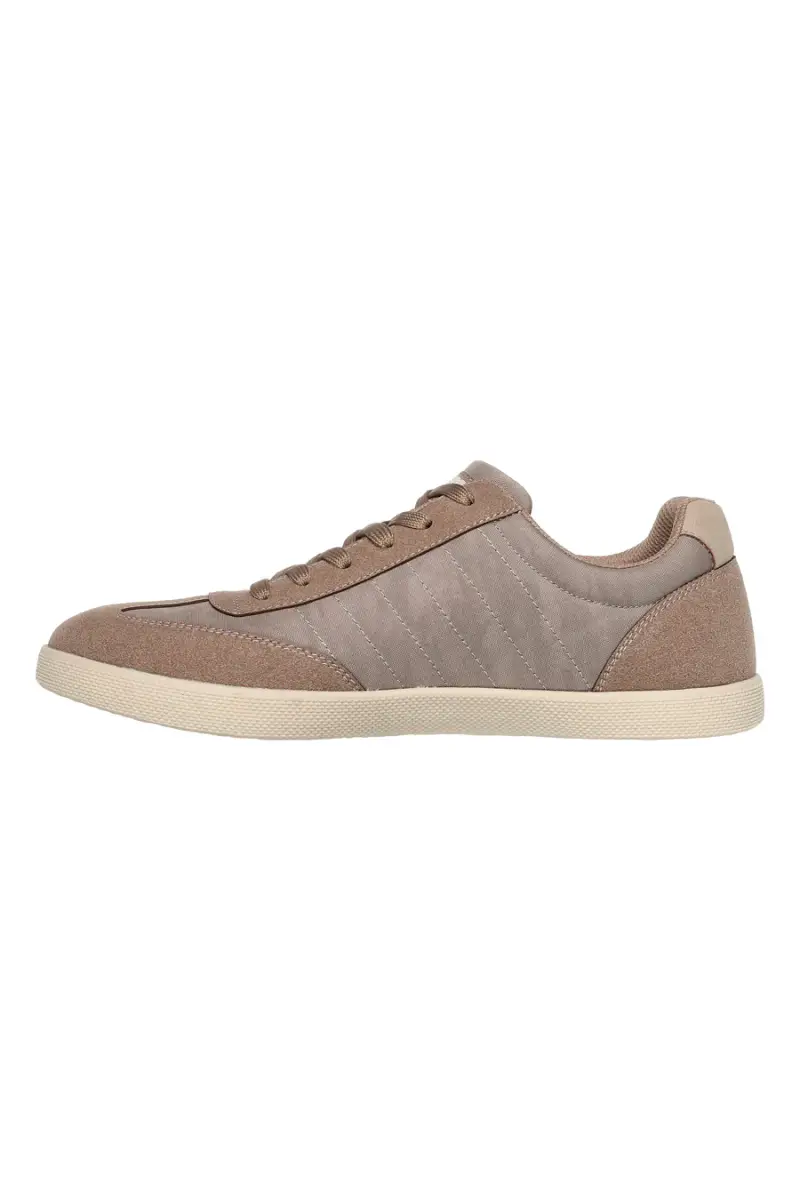 Sneakers taupe basse stringate Skechers Placer Vinson [TAUPE] miniatura 3