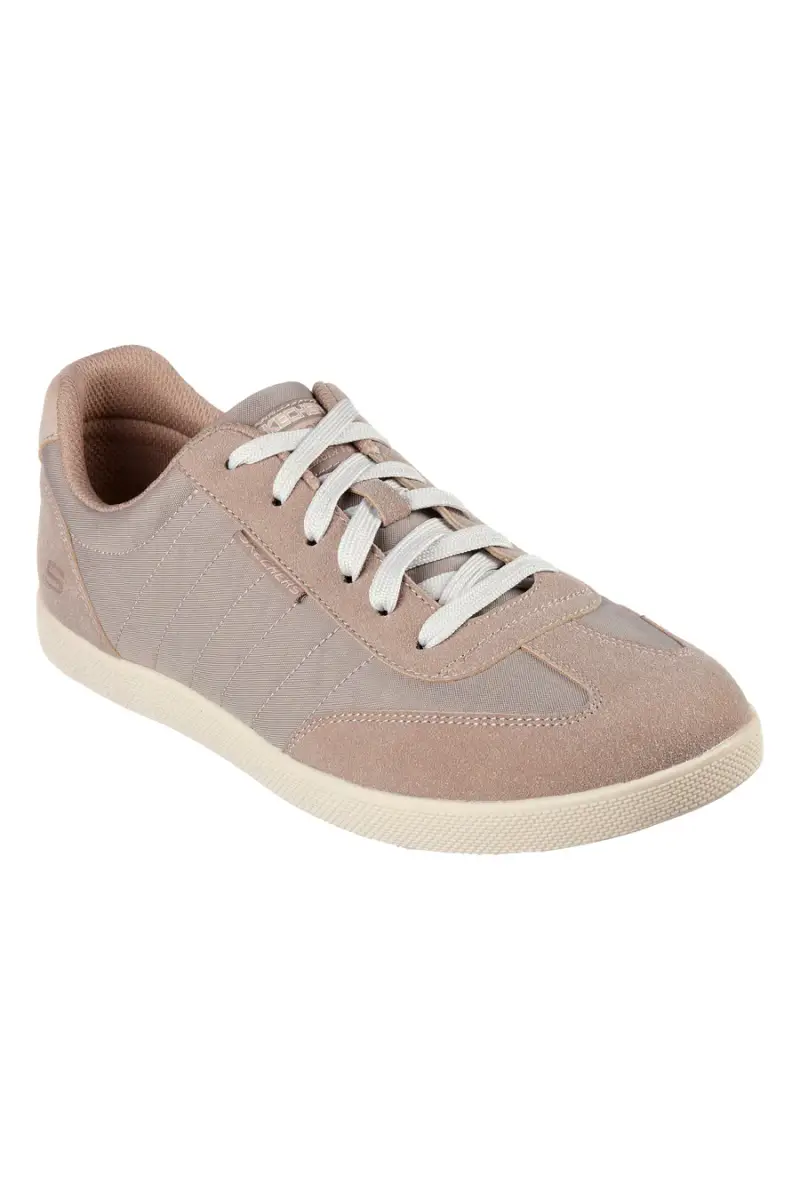 Sneakers taupe basse stringate Skechers Placer Vinson [TAUPE] miniatura 2
