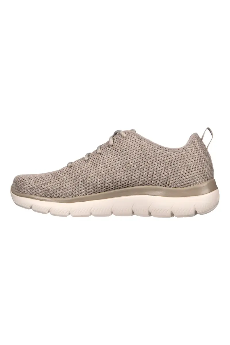 Sneakers Taupe con Tomaia in Mesh Skechers Summits - Doharis [TAUPE] miniatura 3