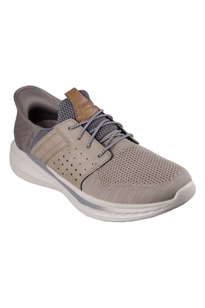 Sneakers Taupe da Uomo Skechers Slade Ocon [TAUPE] miniatura 2