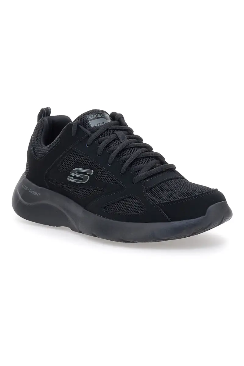 Sneakers total black SKECHERS DYNAMIGHT 2 0 FALLFORD [NERO] miniatura 2