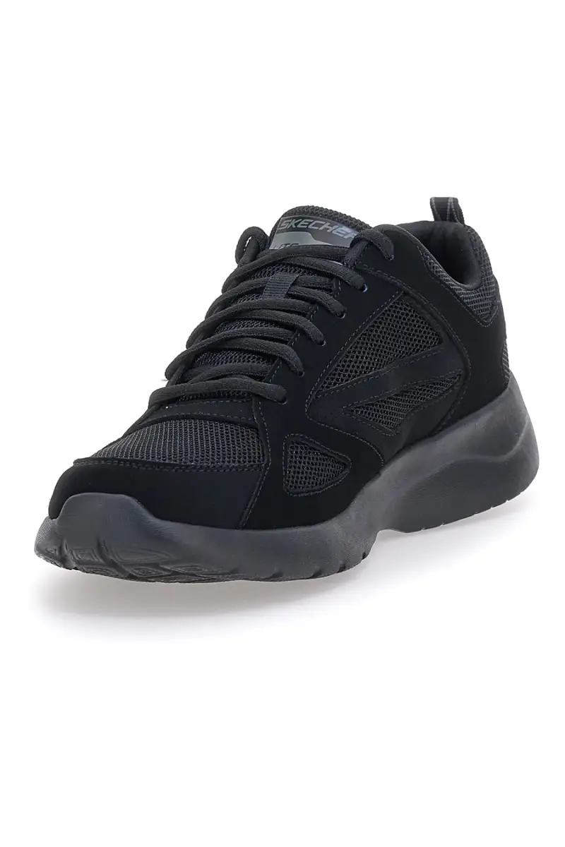 Sneakers total black SKECHERS DYNAMIGHT 2 0 FALLFORD [NERO] miniatura 3