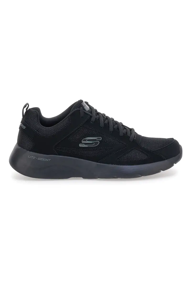 Sneakers total black SKECHERS DYNAMIGHT 2 0 FALLFORD [NERO]
