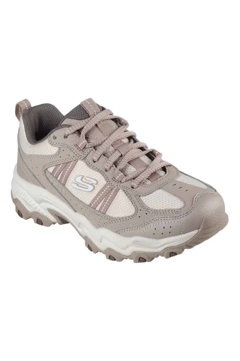 Sneakers trekking beige con lacci Skechers Stamina at [BEIGE] miniatura 2