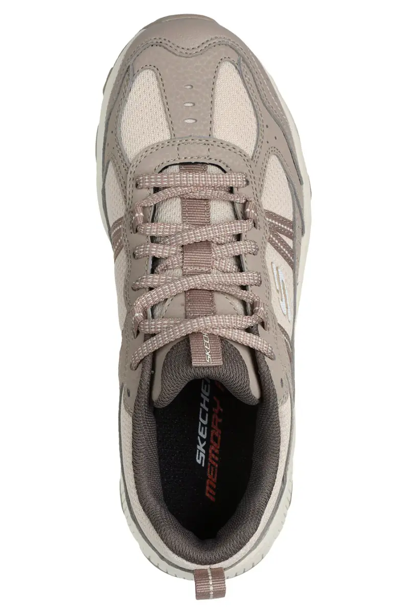 Sneakers trekking beige con lacci Skechers Stamina at [BEIGE] miniatura 5