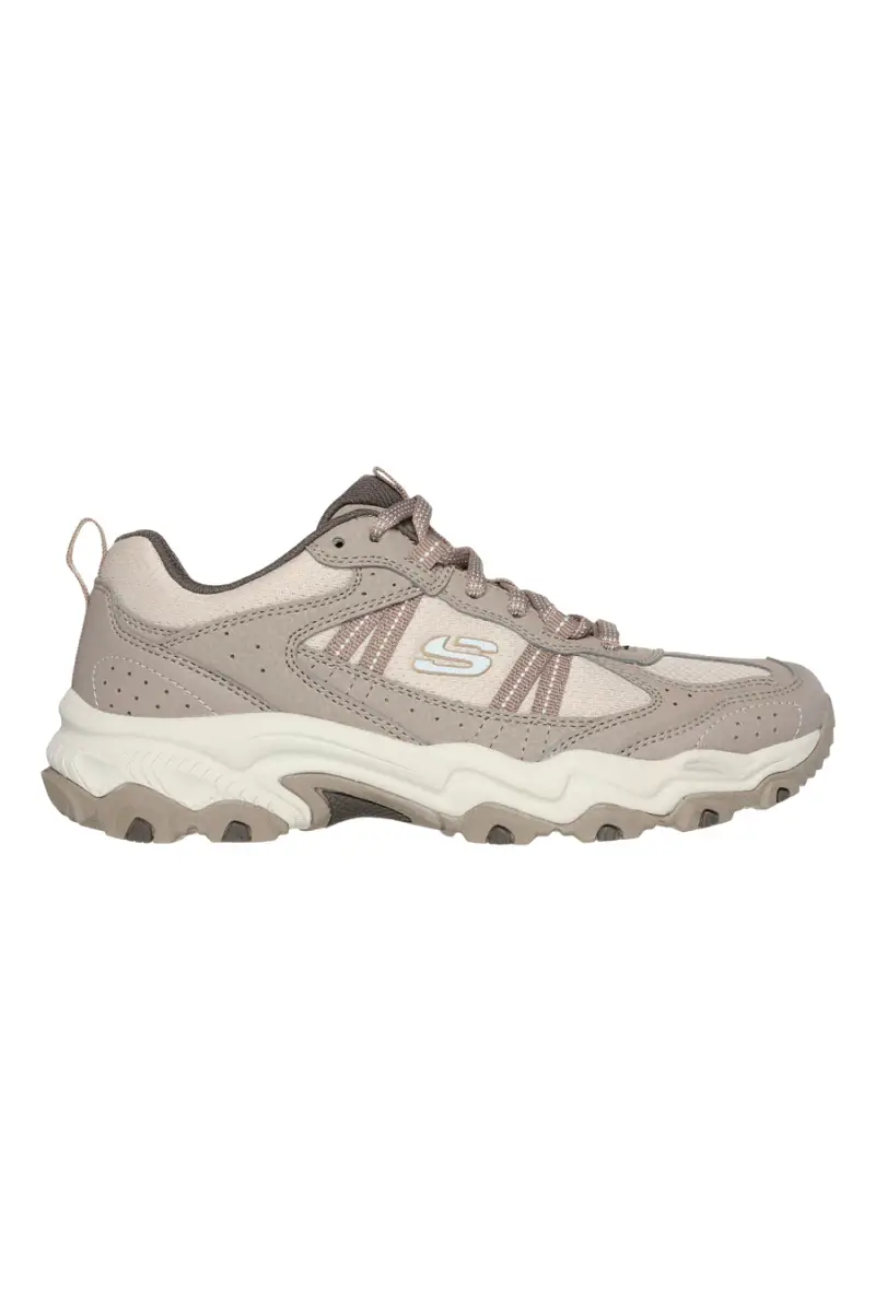 Sneakers trekking beige con lacci Skechers Stamina at [BEIGE]