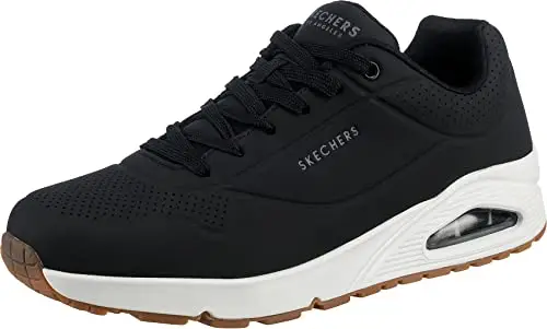 Skechers, sneakers Uomo, black, 46 EU