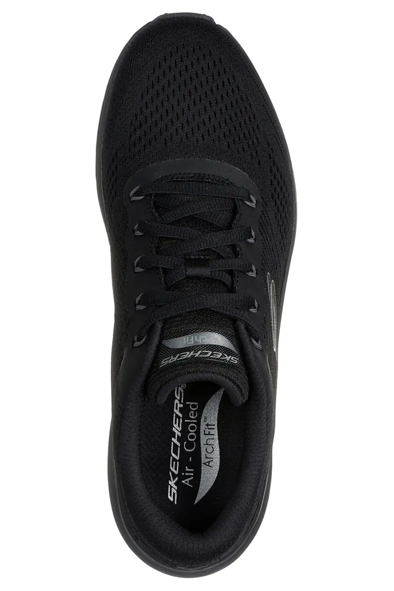 Sneakers Vegane Nere Skechers Arch Fit 2 0 [NERO] miniatura 5