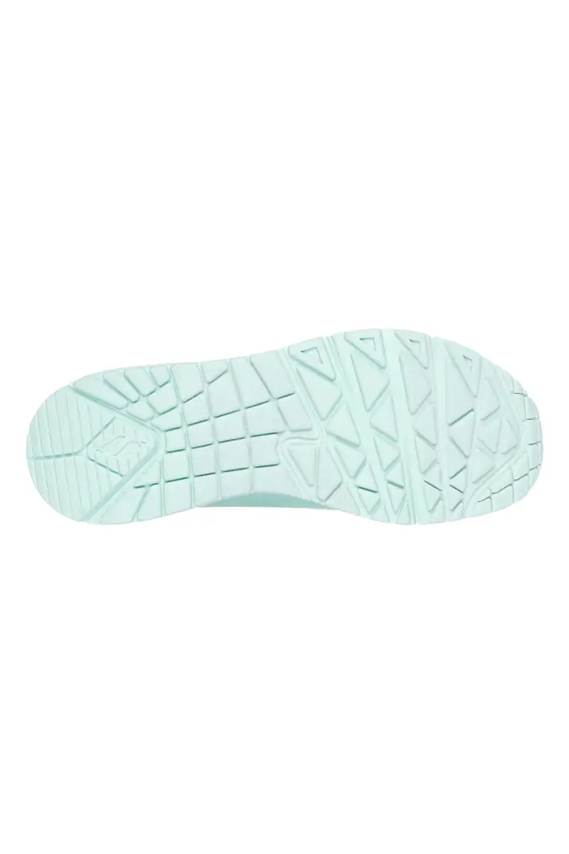 Sneakers Verde Acqua Con Air-Cooled Memory Foam Skech-Air Skechers Uno Stand on Air [VERDE ACQUA] miniatura 3