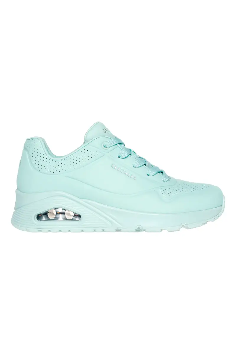 Sneakers Verde Acqua Con Air-Cooled Memory Foam Skech-Air Skechers Uno Stand on Air [VERDE ACQUA]