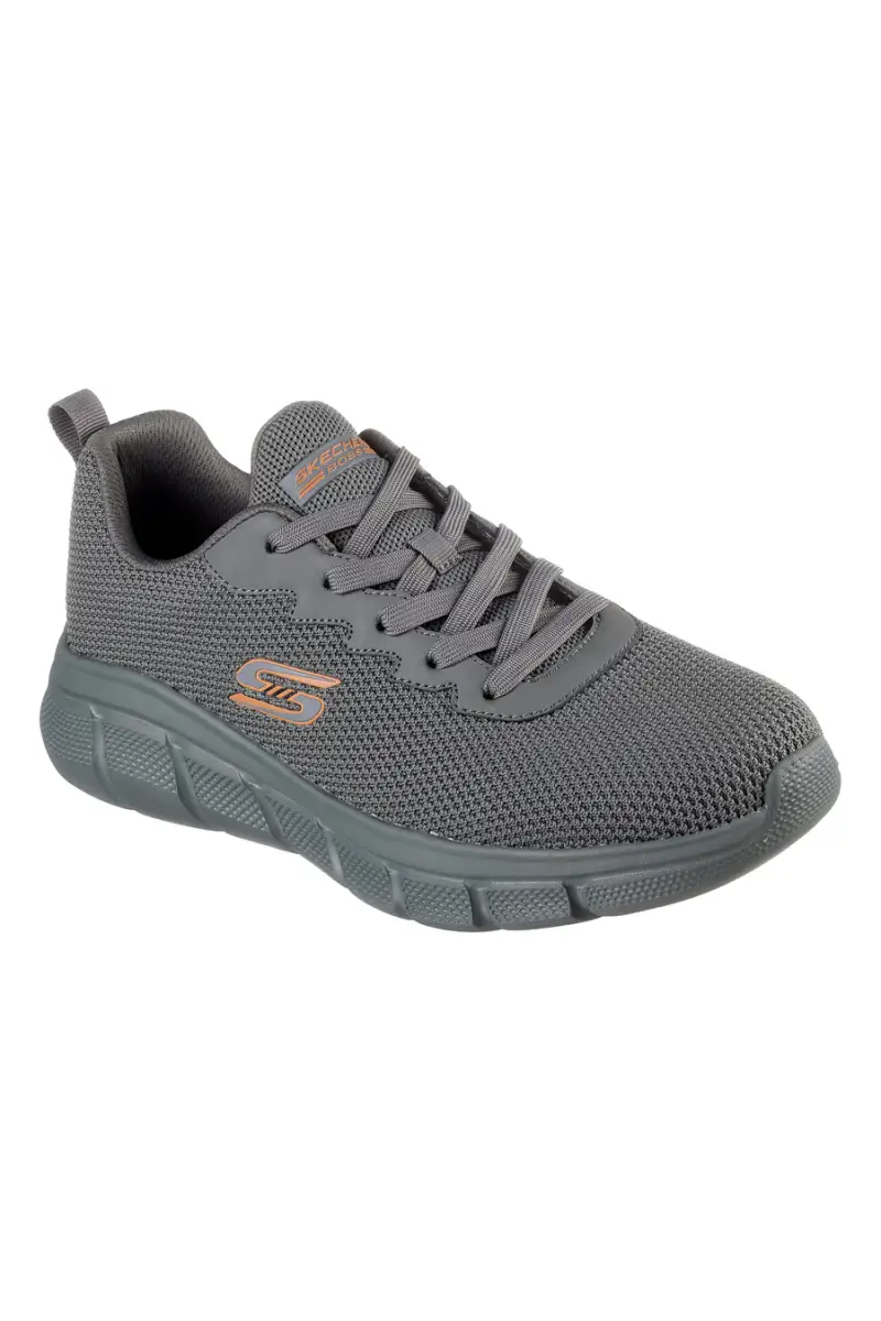 Sneakers verde oliva knit ammortizzate Skechers Bobs B Flex Chill Edge [VERDE] miniatura 2