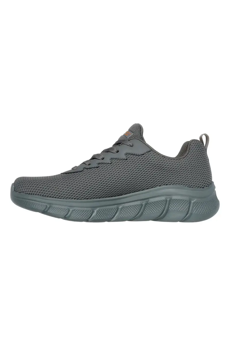 Sneakers verde oliva knit ammortizzate Skechers Bobs B Flex Chill Edge [VERDE] miniatura 4