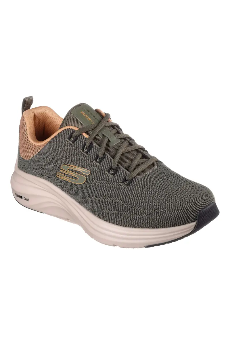 Sneakers Verde Oliva Vegane Skechers Vapor Foam - Varien [VERDE OLIVA] miniatura 2