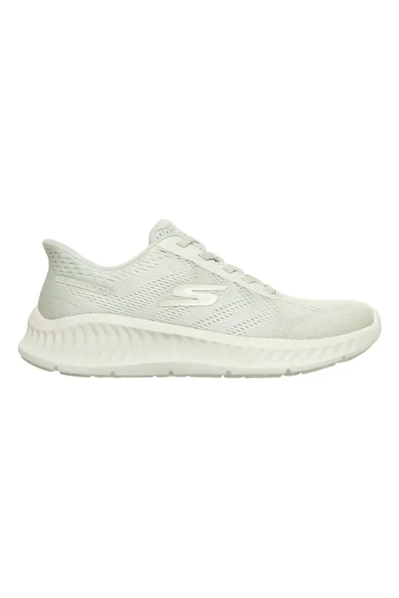 Sneakers verde salvia in mesh con Slip-Ins e Goga Mat Skechers Go Walk Now Khloe [VERDE ACQUA]