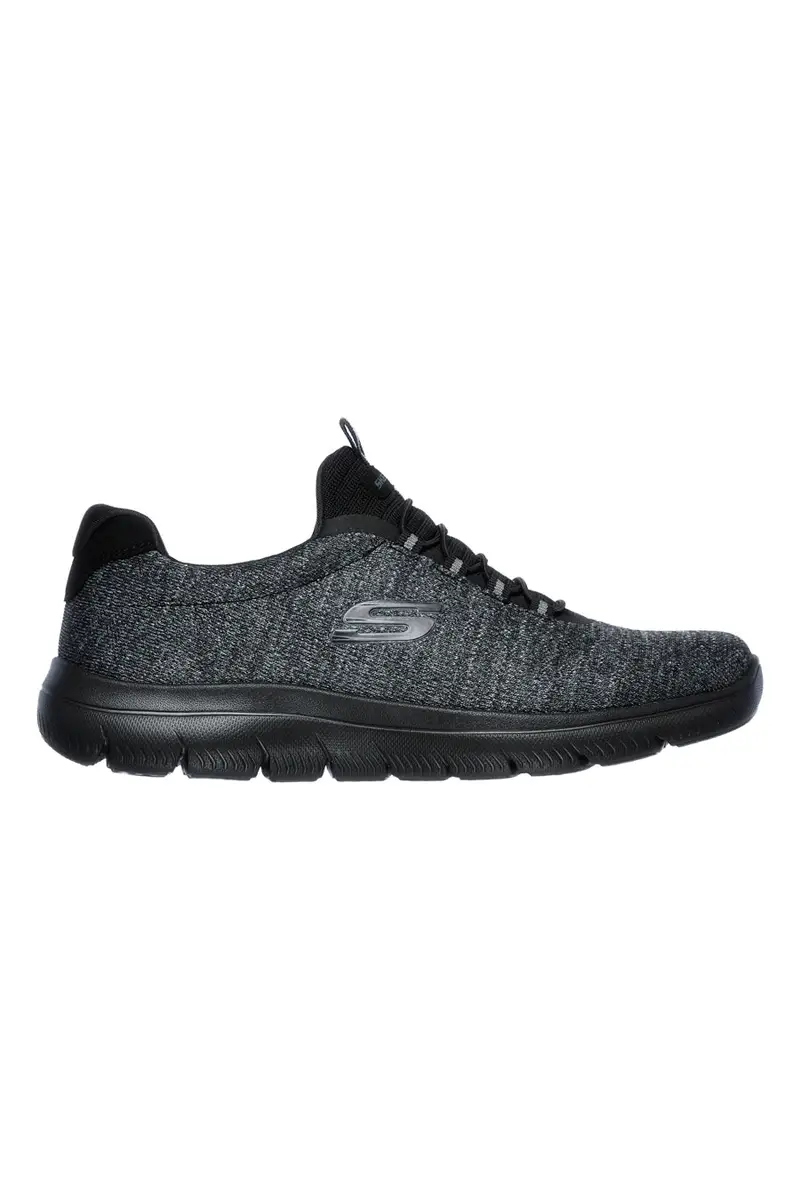 Sneakers Wide Fit Skechers Summits Forton Grigie [NERO]