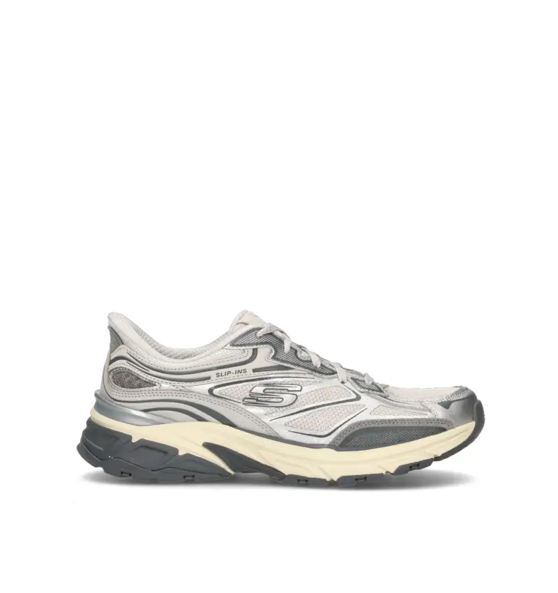 Sneaker donna argento Vario